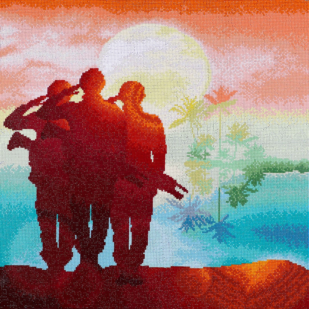 Diamond Dotz® at Home Advanced Soldiers at Dawn Diamond Painting Kit